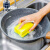 正奇谊 海绵擦 洗碗刷锅百洁布魔力擦 黄绿高密亚克力款：10*7*4.5cm（10片）