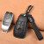 2020款迈巴赫S级S450车钥匙套奔驰S级S350L GLE350 GLS450钥匙包真皮扣高档壳 至尊黑+B款圆扣