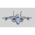 帝蓝尼（DILANNI）V2涵道飞机 航模固定翼 喷气式遥控战斗机 六通道遥控器 模型， 灰色(右手油门) 预售 半完成机(整机不带遥控器)