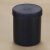加厚1kg塑料罐黑色罐子油墨避光锡膏螺旋密封罐1L升1000ml配内盖 1L加厚易拉罐白色