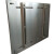不锈钢背板A3钢明装地暖分水器背板可随意调节支架宽度 桔色
