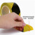 GY 黑黄色斑马胶带黄黑耐磨地板胶带4.8cm警示胶带通道贴地胶带 48mm*3