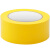 百舸 黑黄警示胶带 斑马胶带 地面安全警示胶 隔离警示贴 48mm*17m6卷（黄色款）