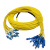 信捷(ABLEMEN) 电信级SC-LC分支光缆8芯集束单模束状尾纤光纤跳线30m