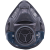 SHIGEMATSU日本进口重松TW01SC黑色防尘防毒面具电焊打磨喷漆氨气化工防工业粉尘面罩多款 TW01SC+TOV芯 S码（小号） TW01SC（黑色）