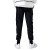 卡帕（Kappa）串标 男款运动九分裤休闲裤卫裤 K0952CJ83 黑色-990 M
