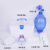 沸耐笙 FNS-31912 简易呼吸复苏器人工手动急救呼吸囊加压给氧呼吸球 蓝色中号 1套