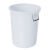 琴奋加厚塑料水桶白色160L 工业储水圆桶大桶化工胶桶厨房大号垃圾桶 不带盖