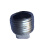 杉达瑞 马钢玛钢水暖可锻铸铁管件 镀锌玛钢管堵堵头DN20  6分 3/4英寸 20个起订