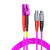 胜为 光纤跳线 LC-FC 多模双芯 紫色 30m FLFO-2300