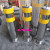 定制不锈钢路桩固定活动预埋式可拆卸防撞柱加厚隔离路障反光警示 304材质114管1.2mm40CM高