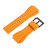 鹰轰（infantry）手表配件适用于鹰轰系列手表硅胶表带/真皮表带 橘橙 24mm