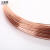 紫铜丝紫铜线裸铜线导电导热铜丝线 0.4mm 10米