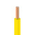 起帆电线电缆 ZB-BVR1*16 阻燃单芯多股软线 黄色100米
