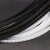蓓尔蓝 WZD0016 齿形护线套自由绝缘保护套活用护线齿出线孔保护带 KG-035黑色10米