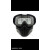 复古哈雷风镜摩托车头盔护目镜机车面罩摩托车头盔面具越野护目镜 新款鲨鱼风镜面罩透明