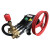 55/58型商用洗车机泵头总成高压清洗机器机头水泵头配件 加重红泵头铜配A轮