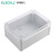 伊莱科户外塑料防水盒（防水等级：IP67）(透明盖） EPBT-121710 125*175*100（个）