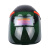 谋福CNMF202自动变光翻盖电焊帽全脸头戴式pc面罩透明强防紫外线氩弧焊眼镜 （全自动变光翻盖电焊帽）
