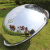 60-80CM半球镜球面镜反光转角凸透镜亚克力超市仓库防盗镜凸面镜( 60厘米二分之一