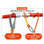 安全带高空作业新国标五点式安全绳全半身式防坠落双大钩保险带 【欧式单小钩】悬挂双背带式安全带 3米安全绳