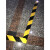 黑黄警示胶带反光警戒隔离斑马线地标贴安全通道划线地板胶带 黑黄：40CM宽*23米