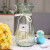 盛世泰堡 玻璃花瓶插花瓶干花满天星仿真花容器客厅装饰摆件 透明色 22cm