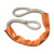 润宏工品 缆绳护套 吊带钢丝绳粘贴型保护套 20cm（展开宽度） 一米价 48小时 