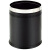 和畅（HC）GPX-45双层黑色雕花圆形垃圾桶 容量10升(2个起订)商用酒店果皮桶