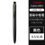 uni 日本三菱新色UMN-155N限定款按动中性笔学生考试低阻尼刷题用K6黑色笔0.5mm 黑色 0.5mm