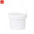 谋福 1090 塑料桶密封桶小水桶包装桶 龙虾打包桶（塑料桶（ 3L白色  矮款））