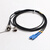智津联 光纤连接器光缆接头 黑色+ODC-LC单模4芯5.0mm 含4芯ODC LC接头;5m