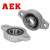 AEK/艾翌克 美国进口 KP006 锌合金立式外球面带座轴承 内径30mm