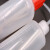 希万辉 实验室白色加厚带刻度塑料弯头管清洗瓶 5个装红头500ml