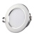 正辉 （CHHI）NXW2301-7W 220V LED超薄筒灯 （计价单位：个） 银色