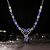 海卡依（HEEKAIYI）项链女士皇家蓝色宝石项链颈链奢侈首饰520情人节生日礼物送老婆 蓝宝石项链/3.5克拉 59分钻石