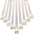 散卖超长扎带加厚大号1.5米国标10x1500高强度扎带加长 白色长1米5宽0.9厘米30条装