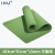 IKU瑜伽垫加厚防滑15mm纯TPE平板支撑仰卧起坐垫 绿色
