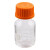 PYREXR螺口试剂瓶 (带橙色盖)1-4994-01PYREX/康宁硼硅酸玻璃制耐热性耐药性好 1395-250	250ml