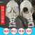 XMSJ国标防毒面具自吸过滤式防毒全面罩 消防面具 化学化厂农药喷漆甲 1个2596滤毒盒(不含面罩)