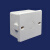 定制阻燃C6型开关盒方盖板保护盖空白面板暗装接线盒盖 方白板 有孔 送2个螺丝