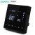 伊莱科 电水地暖控制面板WiFi温度控制器触屏水暖温控器 触屏款水地暖 EK8908D带WIFI黑色 