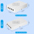 4口SC光纤终端盒光纤盒接线盒光纤终端盒LC接口光缆光纤光端盒 大款白色