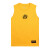 库里篮球背心美式训练服速干宽松男运动球衣跑步健身坎肩无袖T恤 黄色 XL