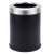 南 GPX-205D 房间垃圾桶 黑色 不锈钢垃圾桶 客厅卫生间 商用垃圾桶 酒店客房桶