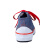双安 AB052 时尚型5KV绝缘胶鞋 传统解放鞋耐磨透气电工布面劳保绝缘安全鞋 蓝白色 1双 41码