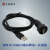 YU-USB2.0数据连接器 防水航空插头插座1M线 USB2插头USB插座 YU-USB2-JSX-01-100/0.3米线材
