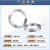 不锈钢304ISO-LF真空法兰 卡钳沟槽固定内焊法兰 ISO63 ISO80 100 ISO160 (焊接153）