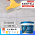 水性环氧彩砂美缝剂地砖瓷砖专用大桶装勾填缝胶品牌哑光十贵族银 柠檬黄1KG
