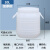 帝致 发酵桶塑料桶圆桶密封桶油桶化工桶带盖；10L白色加厚